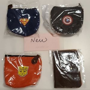 @new@ 4 for $20 coin bags and card holders